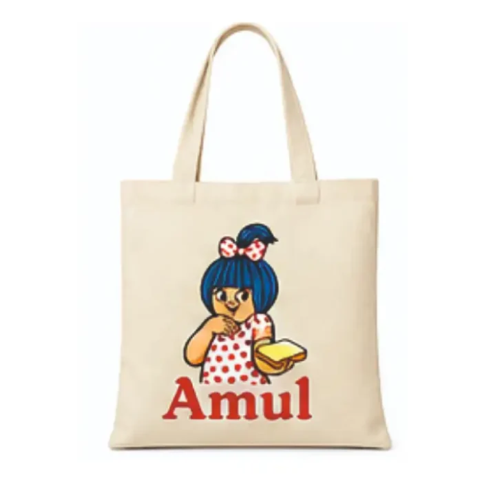 Amul Girl Tote Bag